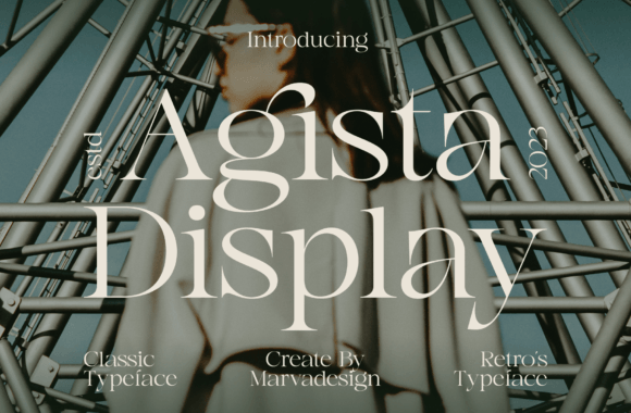 Agista Display: Elevate Your Brand with Classic Serif Fonts