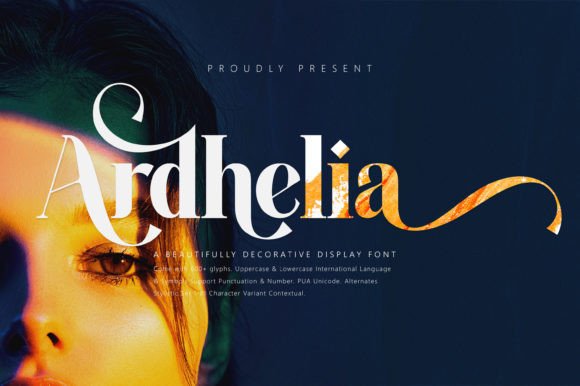 Ardhelia: Elegant Serif Font for Web Design