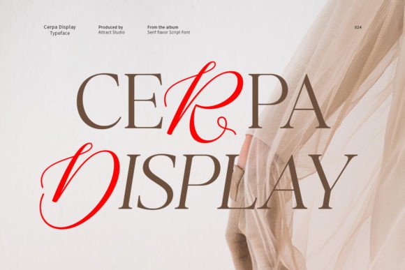 Cerpa Display Typeface Review for Designers