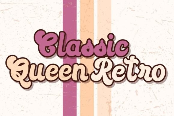 Classic Queen Retro Typeface Review