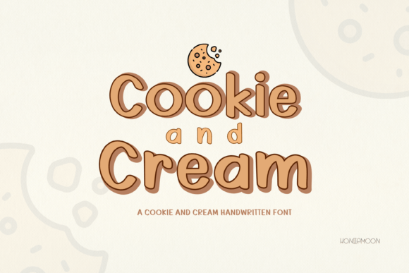 Cookie and Cream: A Handwritten Font for Branding