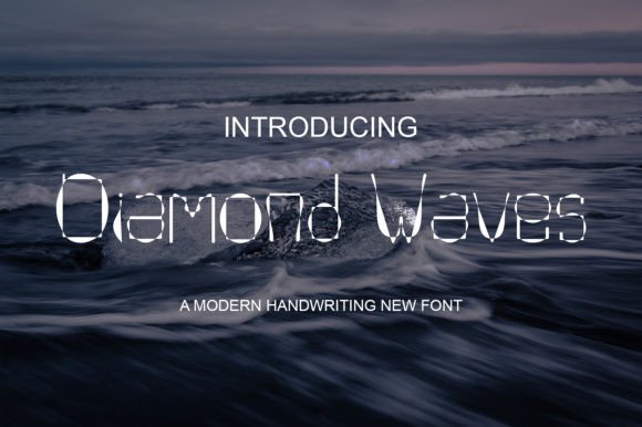 Diamond Waves: A Maker’s Review of This Elegant Script Font
