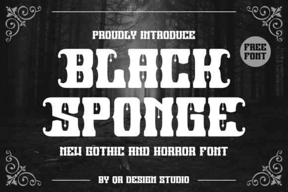 Elevate Editorial Design with the Black Sponge Typeface