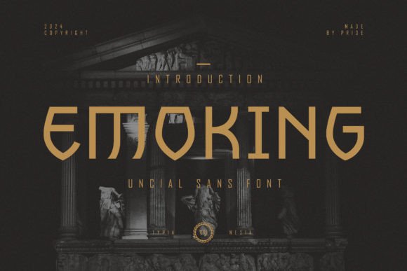 Emoking: A Typeface for Modern Editorial Design