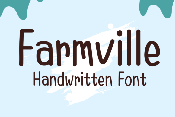 Farmville Font for Small Business Branding
