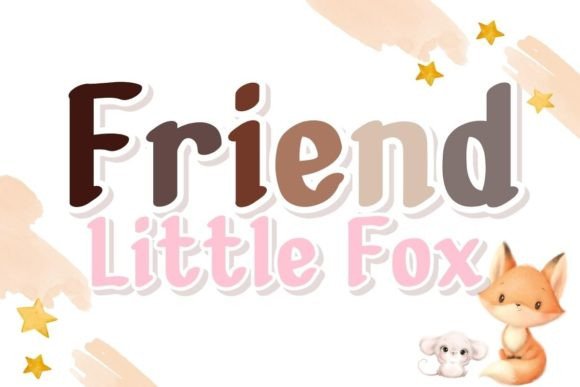 Friend Little Fox: The Ultimate Script Font for Crafters
