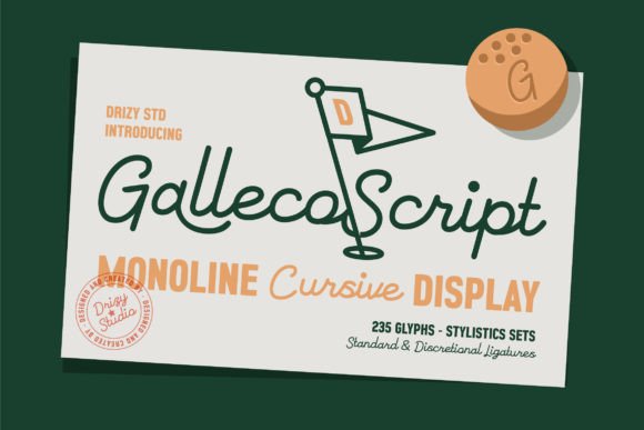Galleco Script Font for Elegant Branding