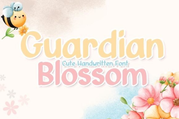 Guardian Blossom: A Handwritten Display Typeface for Editorial Design