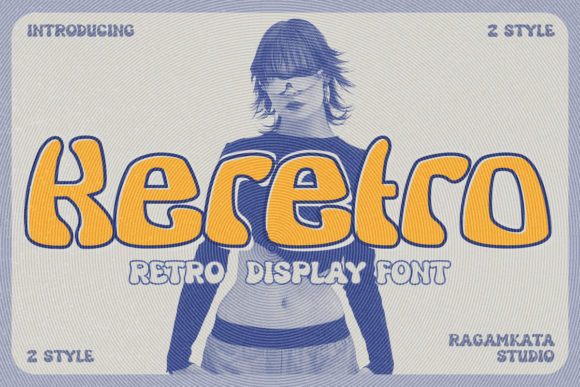 Keretro Font Review: A Bold Display Typeface for Modern Designers