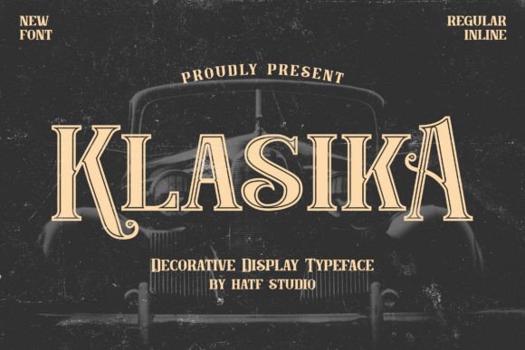 Klasika Font: Bold Blackletter for Branding