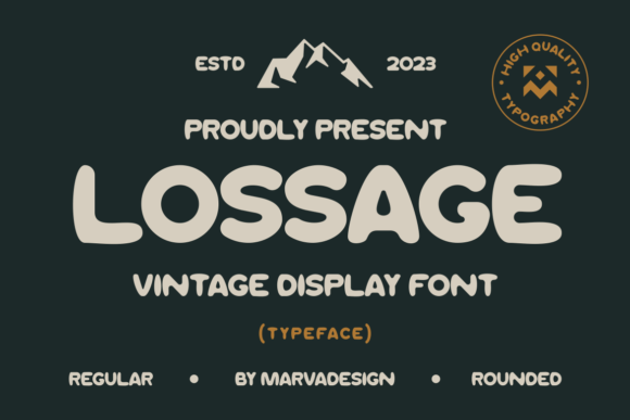 Lossage Font: A Modern Typeface for Makers