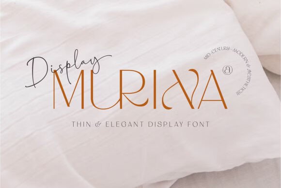 Murina Display Typeface for Modern Branding