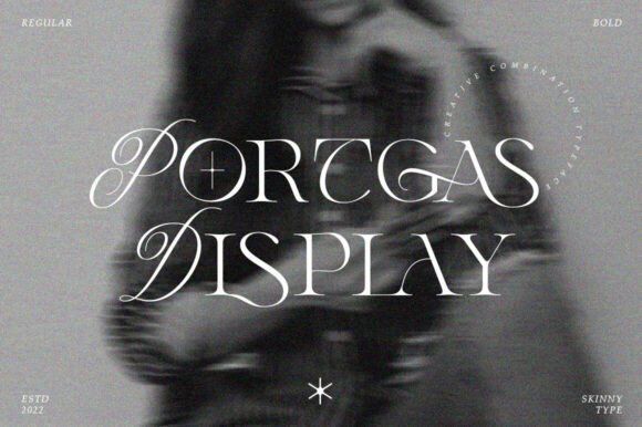 Portgas Display Typeface for Editorial Design