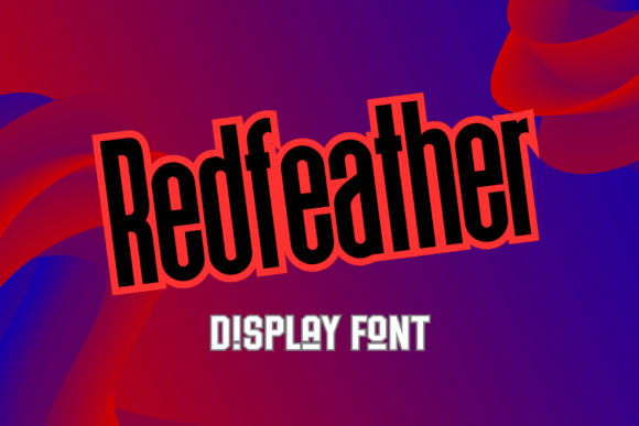 Red Feather Typeface for Editorial Design