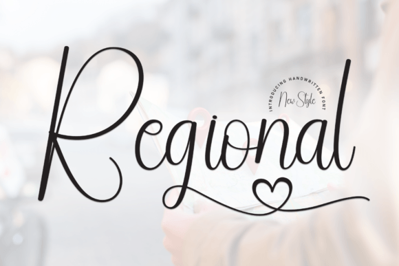 Regional Font: A Sweet Handwritten Typeface for Makers