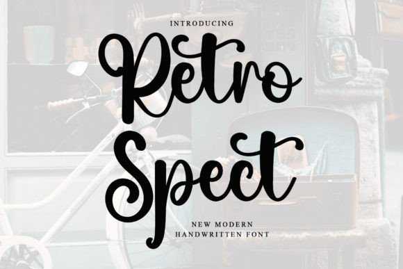 Retro Spect Typeface for Modern Web Design