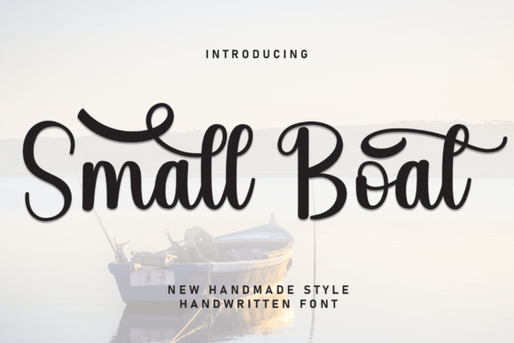 Small Boat: A Sweet Handwritten Font for Makers