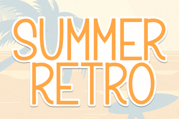 Summer Retro: A Playful Handwritten Font for Campaigns