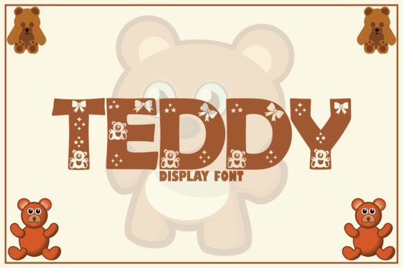 Teddy: The Fun Decorative Display Font for Bold Campaigns