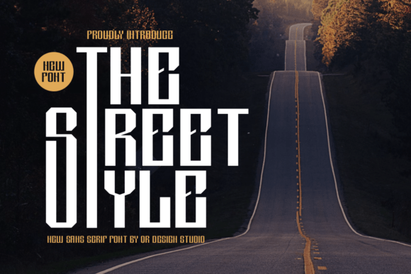 The Street Style Font for Bold Web Design