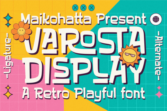 Varosta Display Typeface Review for Joyful Brands