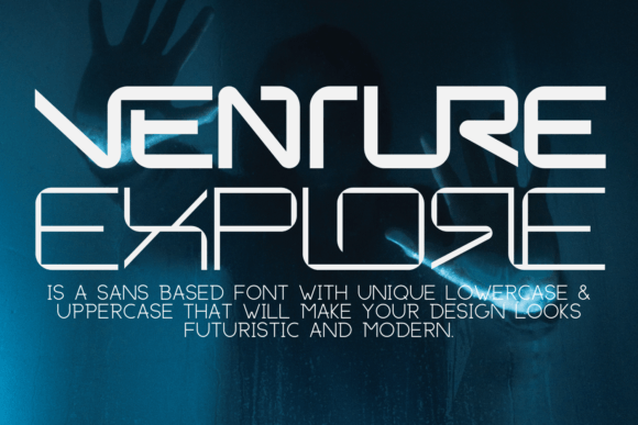 Venture Explore Typeface for Modern Editorial Design