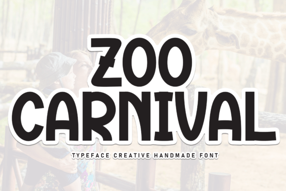 Zoo Carnival: The Friendly Handwritten Font for Brands